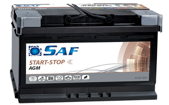 Batterie per Auto - Linea Start&Stop - SAF Italy