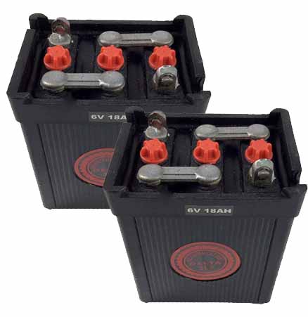 Batteria per moto d'epoca