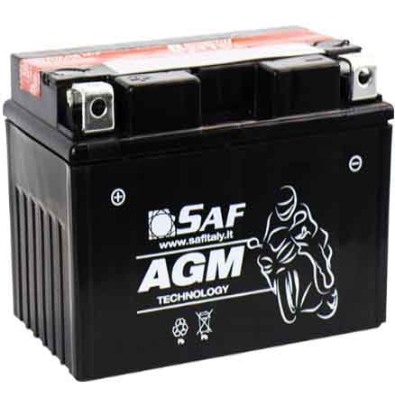 Batteria per moto senza manutenzione